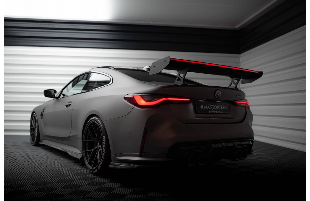 Carbon Spoiler With Internal Brackets Uprights + LED BMW M4 G82 / G82 Facelift / M440i / 4 M-Pack G22 / G22 Facelift