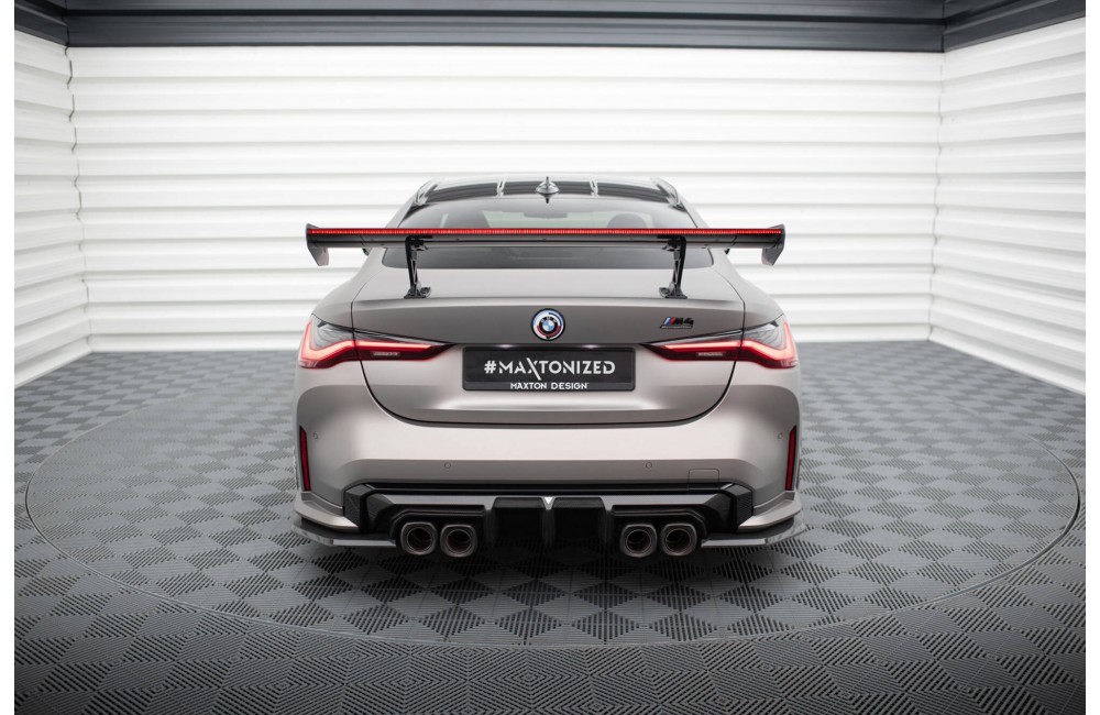 Carbon Spoiler With Internal Brackets Uprights + LED BMW M4 G82 / G82 Facelift / M440i / 4 M-Pack G22 / G22 Facelift