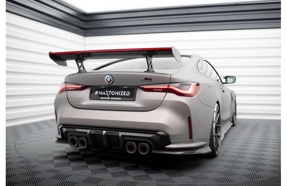 Carbon Spoiler With Internal Brackets Uprights + LED BMW M4 G82 / G82 Facelift / M440i / 4 M-Pack G22 / G22 Facelift