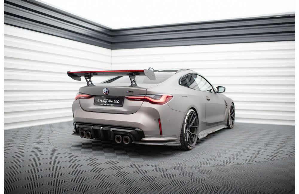 Carbon Spoiler With Internal Brackets Uprights + LED BMW M4 G82 / G82 Facelift / M440i / 4 M-Pack G22 / G22 Facelift