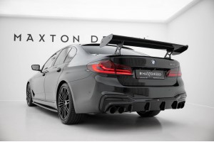 Carbon Spoiler With Internal Brackets Uprights BMW 5 / M5 Sedan G30 / F90 Carbon Spoiler With Internal Brackets Uprights BMW 5 / M5 Sedan G30 / F90