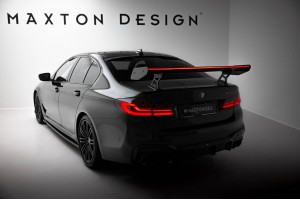 Carbon Spoiler With Internal Brackets Uprights + LED BMW 5 / M5 Sedan G30 / F90 Carbon Spoiler With Internal Brackets Uprights + LED BMW 5 / M5 Sedan G30 / F90