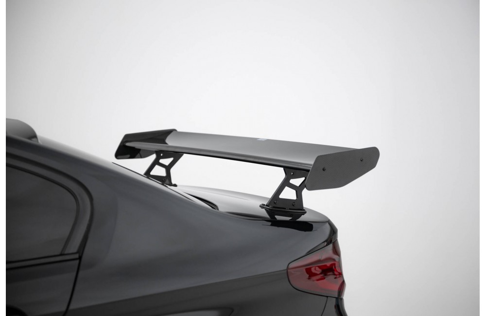Carbon Spoiler With Internal Brackets Uprights + LED BMW 5 / M5 Sedan G30 / F90 Carbon Spoiler With Internal Brackets Uprights + LED BMW 5 / M5 Sedan G30 / F90