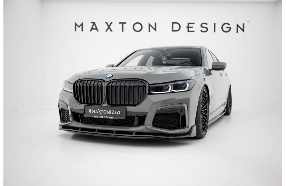 Prepreg Carbon Fiber Front Splitter + ABS Splitter BMW 7 M-Pack G11 Facelift Prepreg Carbon Fiber Front Splitter + ABS Splitter BMW 7 M-Pack G11 Facelift