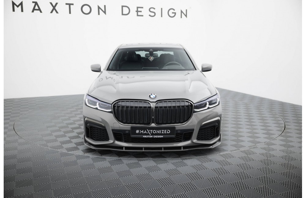 Prepreg Carbon Fiber Front Splitter + ABS Splitter BMW 7 M-Pack G11 Facelift Prepreg Carbon Fiber Front Splitter + ABS Splitter BMW 7 M-Pack G11 Facelift