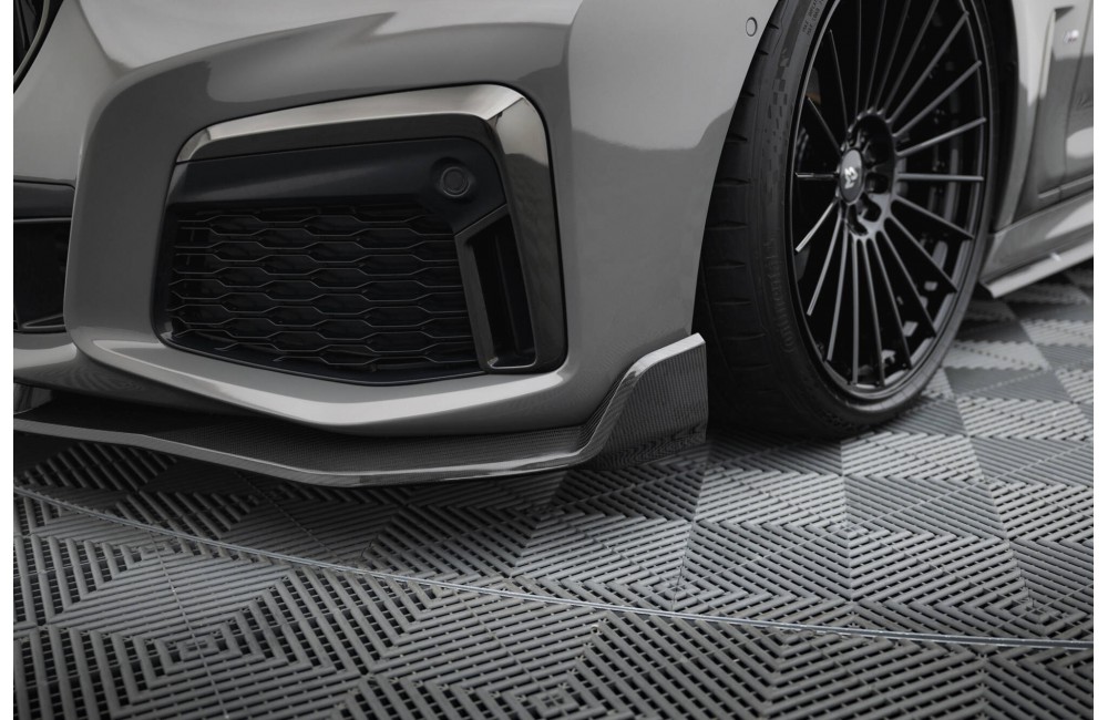 Prepreg Carbon Fiber Front Splitter + ABS Splitter BMW 7 M-Pack G11 Facelift Prepreg Carbon Fiber Front Splitter + ABS Splitter BMW 7 M-Pack G11 Facelift