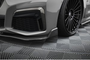 Prepreg Carbon Fiber Front Splitter + ABS Splitter BMW 7 M-Pack G11 Facelift Prepreg Carbon Fiber Front Splitter + ABS Splitter BMW 7 M-Pack G11 Facelift