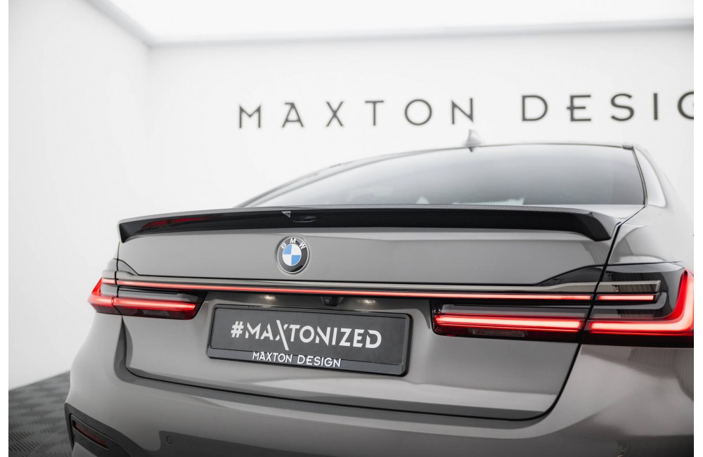 Prepreg Carbon Fiber Tailgate Spoiler BMW 7 G11 / G11 Facelift