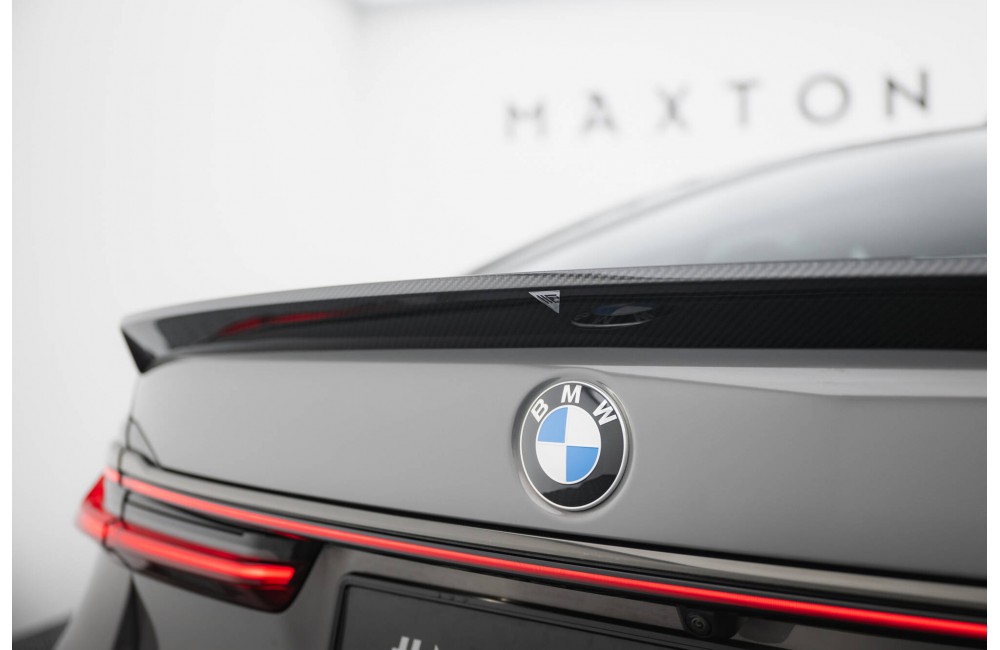 Prepreg Carbon Fiber Tailgate Spoiler BMW 7 G11 / G11 Facelift