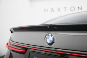 Prepreg Carbon Fiber Tailgate Spoiler BMW 7 G11 / G11 Facelift