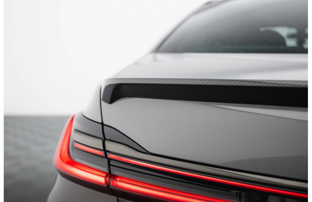 Prepreg Carbon Fiber Tailgate Spoiler BMW 7 G11 / G11 Facelift