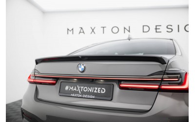 Prepreg Carbon Fiber Tailgate Spoiler BMW 7 G11 / G11 Facelift