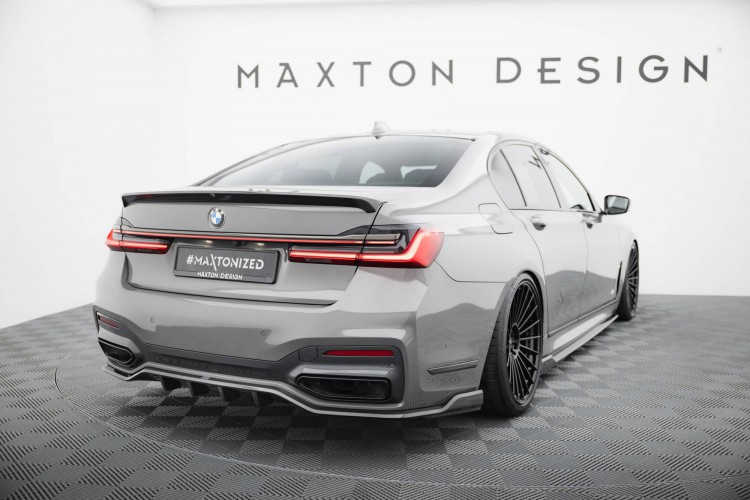 Prepreg Carbon Fiber Πίσω Splitter BMW 7 M-Pack G11 / G12 Facelift