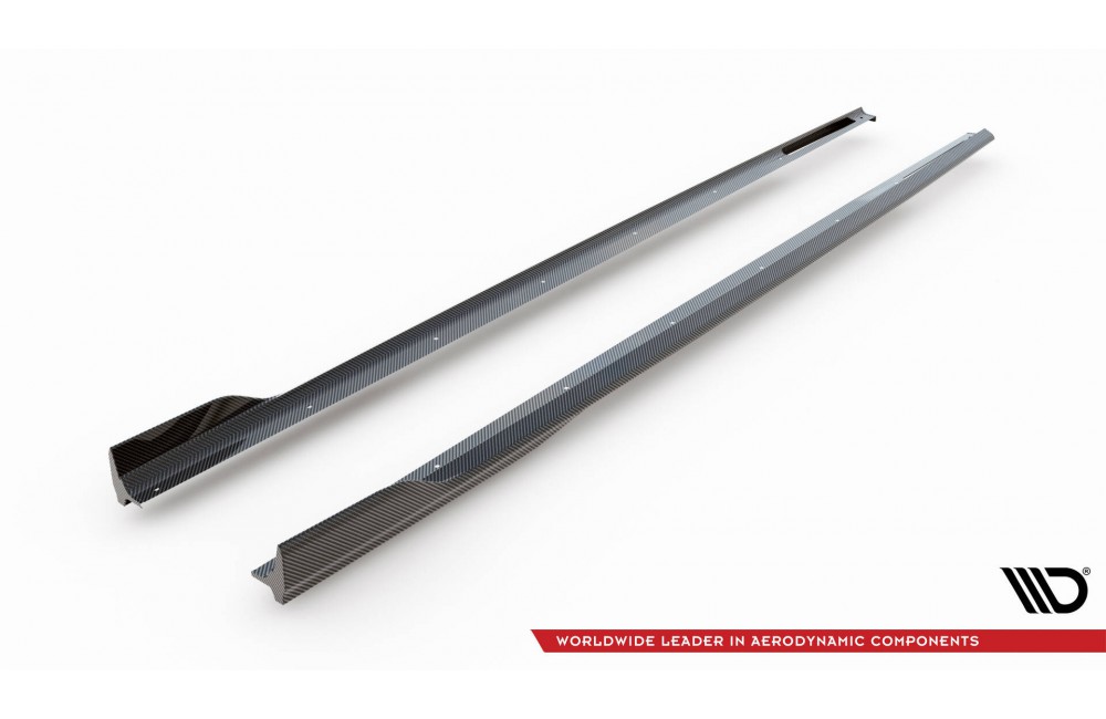 Prepreg Carbon Fiber Side Skirts BMW 7 M-Pack G11 Facelift Prepreg Carbon Fiber Side Skirts BMW 7 M-Pack G11 Facelift