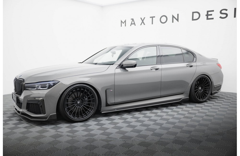 Set of Prepreg Carbon Fiber Splitters BMW 7 M-Pack G11 Facelift