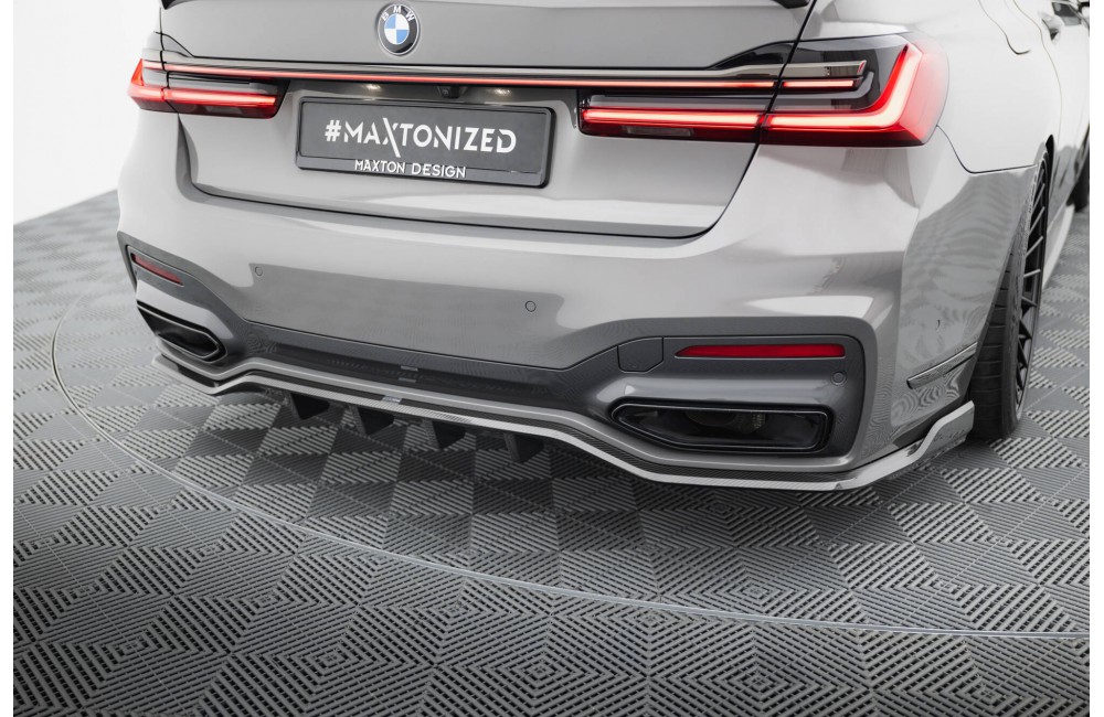 Set of Prepreg Carbon Fiber Splitters BMW 7 M-Pack G11 Facelift