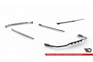 Set of Prepreg Carbon Fiber Splitters BMW 7 M-Pack G11 Facelift