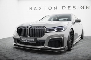 Set of Prepreg Carbon Fiber Splitters BMW 7 M-Pack G11 Facelift