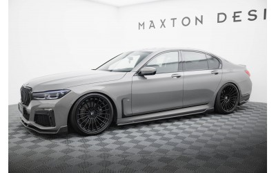 Set of Prepreg Carbon Fiber Splitters BMW 7 M-Pack G11 Facelift
