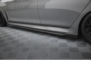 Set of Prepreg Carbon Fiber Splitters BMW 7 M-Pack G11 Facelift