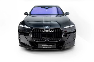 Prepreg Carbon Fiber Front Splitter BMW 7 M-Pack / M760e / i7 M-Pack G70