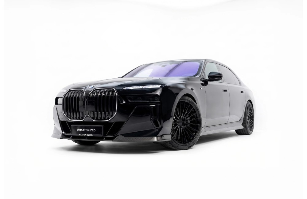 Prepreg Carbon Fiber Front Splitter BMW 7 M-Pack / M760e / i7 M-Pack G70