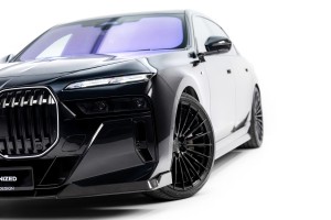 Prepreg Carbon Fiber Front Splitter BMW 7 M-Pack / M760e / i7 M-Pack G70