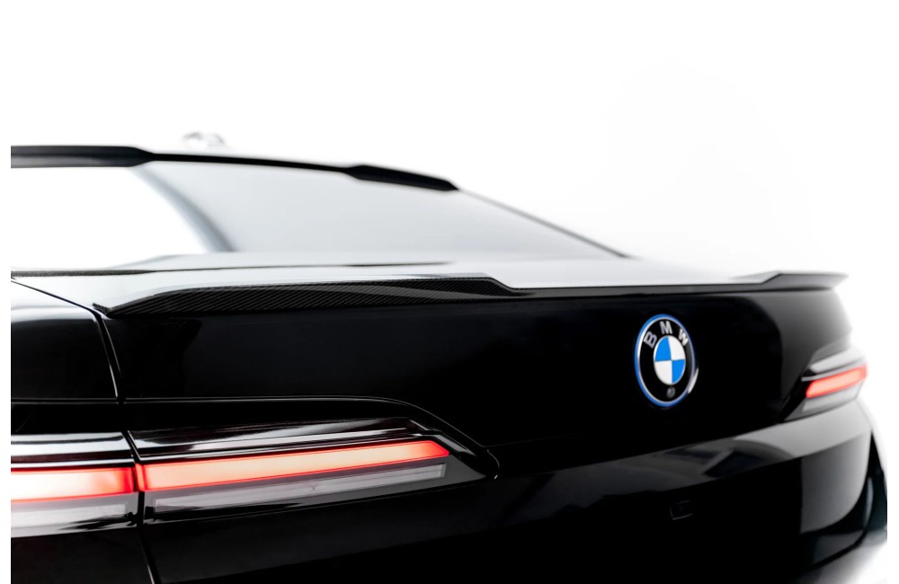 Prepreg Carbon Fiber Tailgate Spoiler (Lower) BMW 7 M-Pack / M760e / i7 M-Pack G70