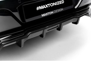 Prepreg Carbon Fiber Rear Splitter (with vertical bars) BMW 7 M-Pack G70