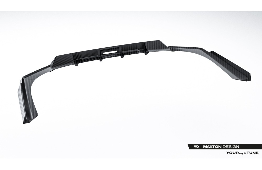 Prepreg Carbon Fiber Rear Splitter (with vertical bars) BMW 7 M-Pack G70