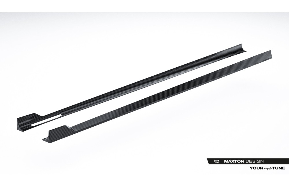 Prepreg Carbon Fiber Side Skirts BMW 7 M-Pack / M760e / i7 M-Pack G70