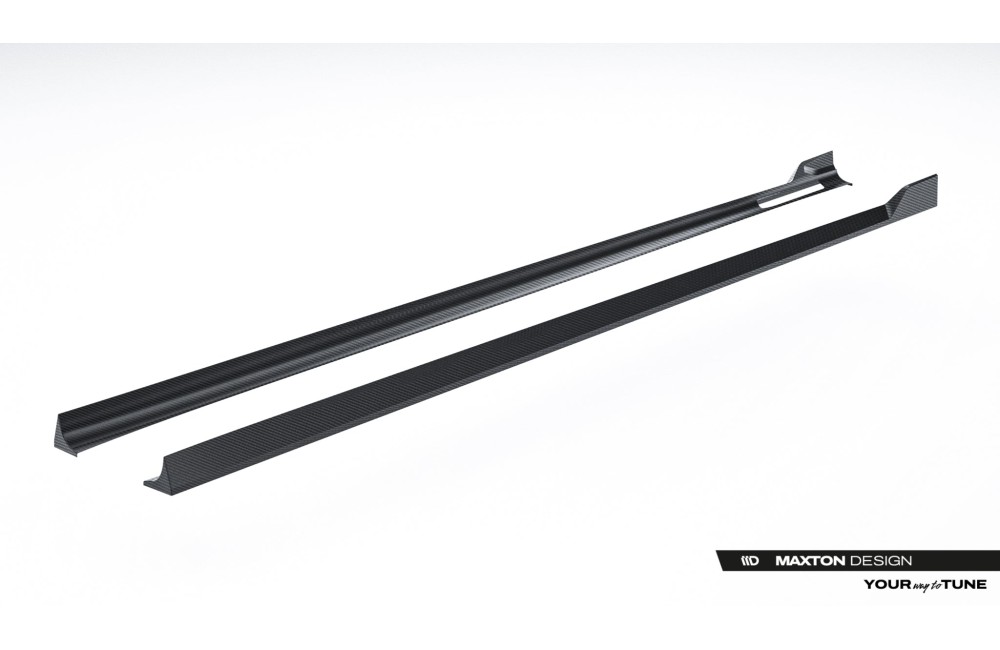 Prepreg Carbon Fiber Side Skirts BMW 7 M-Pack / M760e / i7 M-Pack G70
