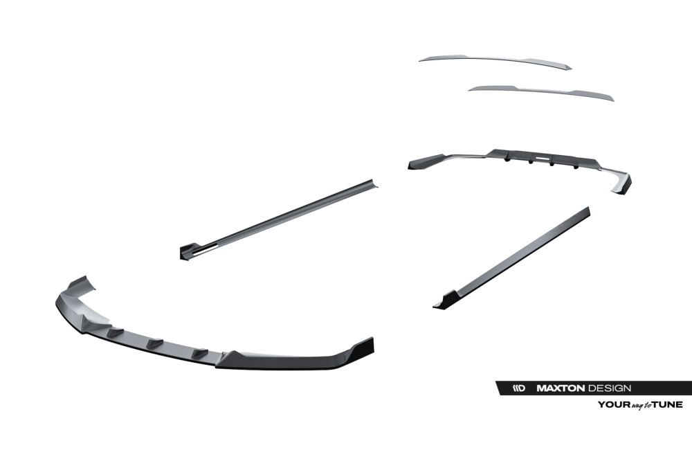 Set of Prepreg Carbon Fiber Splitters BMW 7 / i7 M-Pack G70