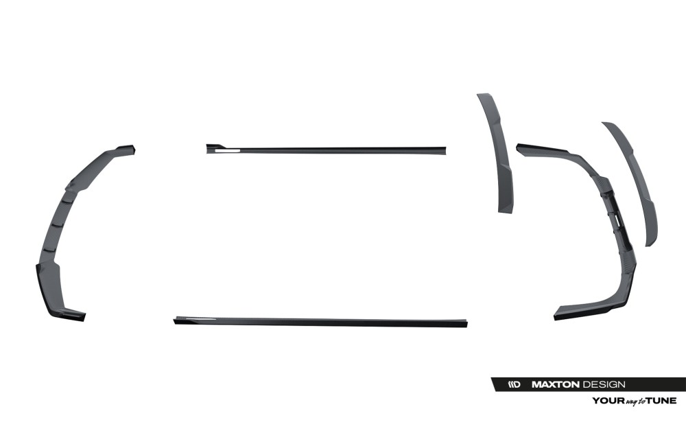 Set of Prepreg Carbon Fiber Splitters BMW 7 / i7 M-Pack G70