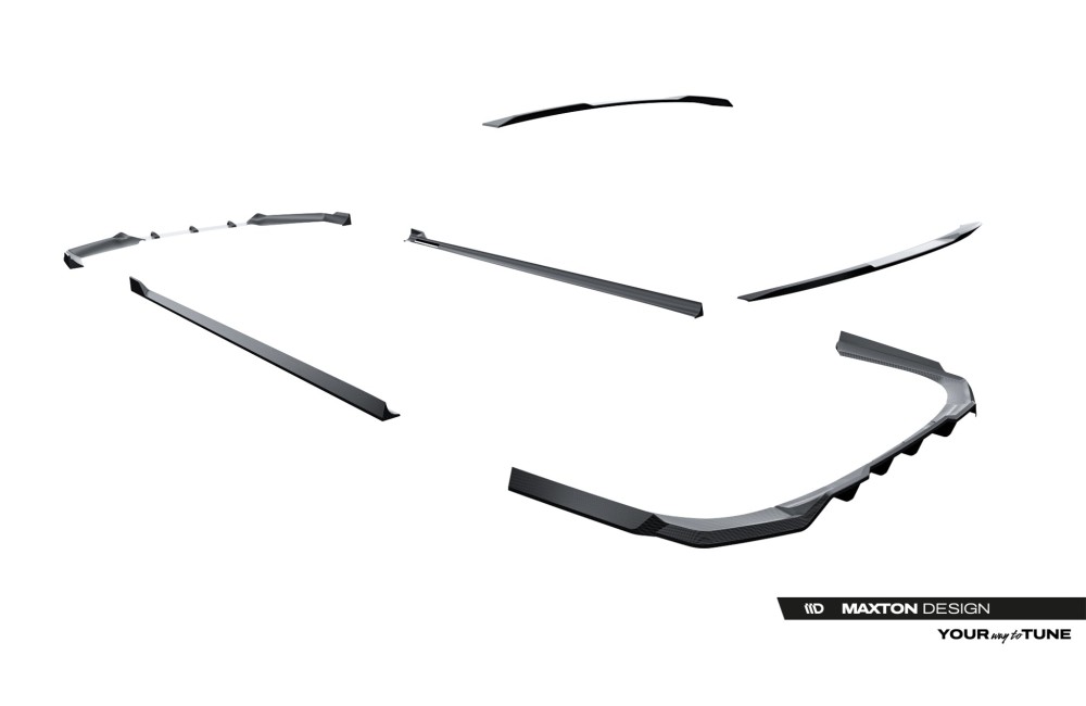Set of Prepreg Carbon Fiber Splitters BMW 7 / i7 M-Pack G70