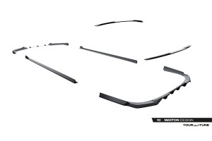 Set of Prepreg Carbon Fiber Splitters BMW 7 / i7 M-Pack G70
