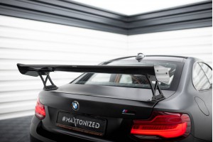 Carbon Spoiler With External Brackets Uprights BMW M2 F87 / 2 / 2 M-Pack F22 Carbon Spoiler With External Brackets Uprights BMW M2 F87 / 2 / 2 M-Pack F22