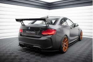 Carbon Spoiler With External Brackets Uprights BMW M2 F87 / 2 / 2 M-Pack F22 Carbon Spoiler With External Brackets Uprights BMW M2 F87 / 2 / 2 M-Pack F22