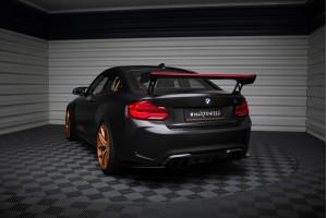 Carbon Spoiler With External Brackets Uprights + LED BMW M2 F87 / 2 / 2 M-Pack F22 Carbon Spoiler With External Brackets Uprights + LED BMW M2 F87 / 2 / 2 M-Pack F22