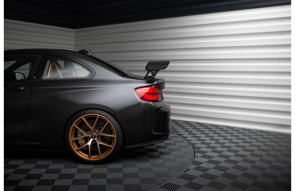 Carbon Spoiler With External Brackets Uprights + LED BMW M2 F87 / 2 / 2 M-Pack F22 Carbon Spoiler With External Brackets Uprights + LED BMW M2 F87 / 2 / 2 M-Pack F22