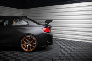 Carbon Spoiler With External Brackets Uprights + LED BMW M2 F87 / 2 / 2 M-Pack F22 Carbon Spoiler With External Brackets Uprights + LED BMW M2 F87 / 2 / 2 M-Pack F22
