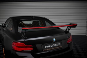 Carbon Spoiler With External Brackets Uprights + LED BMW M2 F87 / 2 / 2 M-Pack F22 Carbon Spoiler With External Brackets Uprights + LED BMW M2 F87 / 2 / 2 M-Pack F22