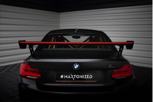 Carbon Spoiler With External Brackets Uprights + LED BMW M2 F87 / 2 / 2 M-Pack F22 Carbon Spoiler With External Brackets Uprights + LED BMW M2 F87 / 2 / 2 M-Pack F22