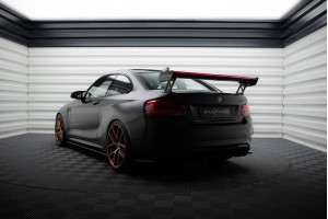 Carbon Spoiler With External Brackets Uprights + LED BMW M2 F87 / 2 / 2 M-Pack F22 Carbon Spoiler With External Brackets Uprights + LED BMW M2 F87 / 2 / 2 M-Pack F22