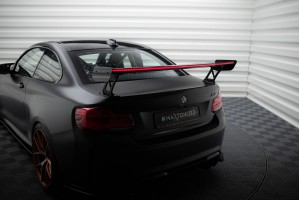 Carbon Spoiler With External Brackets Uprights + LED BMW M2 F87 / 2 / 2 M-Pack F22 Carbon Spoiler With External Brackets Uprights + LED BMW M2 F87 / 2 / 2 M-Pack F22