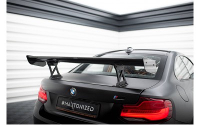 Carbon Spoiler With Internal Brackets Uprights BMW M2 F87 / 2 / 2 M-Pack F22