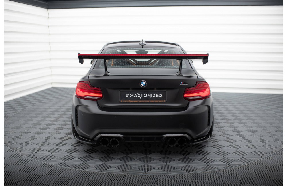 Carbon Spoiler With Internal Brackets Uprights BMW M2 F87 / 2 / 2 M-Pack F22 Carbon Spoiler With Internal Brackets Uprights BMW M2 F87 / 2 / 2 M-Pack F22