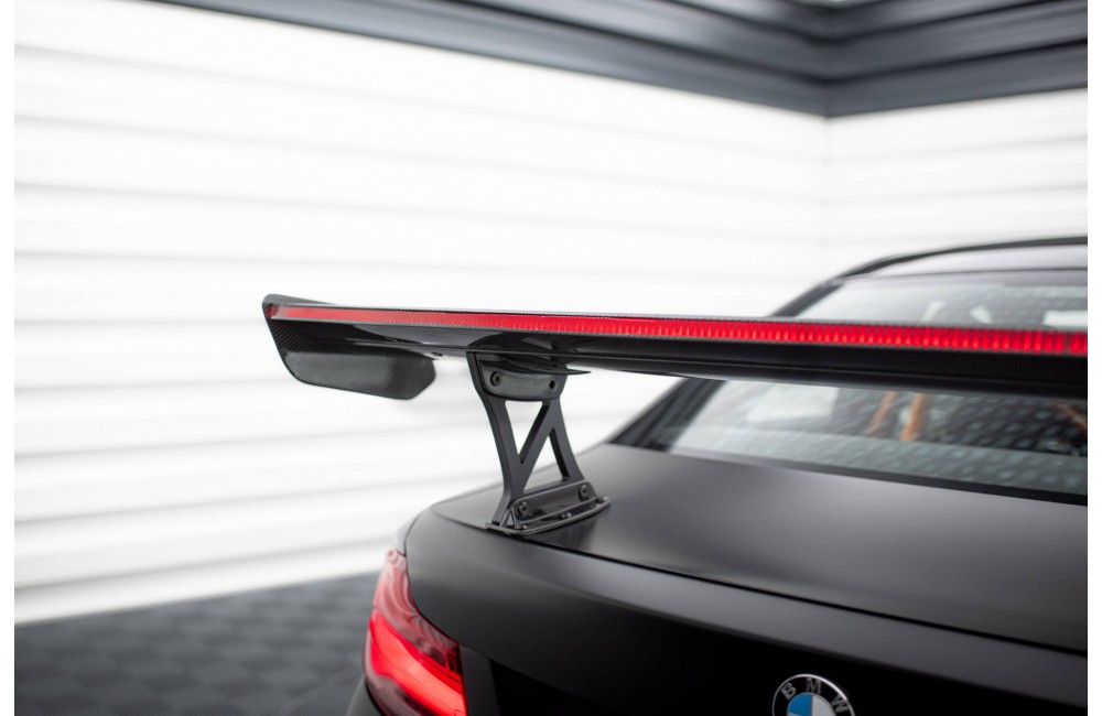 Carbon Spoiler With Internal Brackets Uprights + LED BMW M2 F87 / 2 / 2 M-Pack F22 Carbon Spoiler With Internal Brackets Uprights + LED BMW M2 F87 / 2 / 2 M-Pack F22