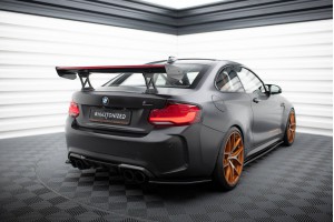 Carbon Spoiler With Internal Brackets Uprights + LED BMW M2 F87 / 2 / 2 M-Pack F22 Carbon Spoiler With Internal Brackets Uprights + LED BMW M2 F87 / 2 / 2 M-Pack F22