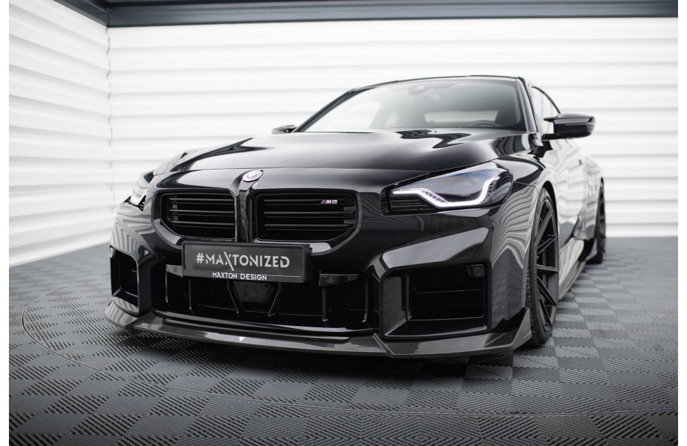 Prepreg Carbon Fiber Front Splitter V.1 BMW M2 G87 Prepreg Carbon Fiber Front Splitter V.1 BMW M2 G87